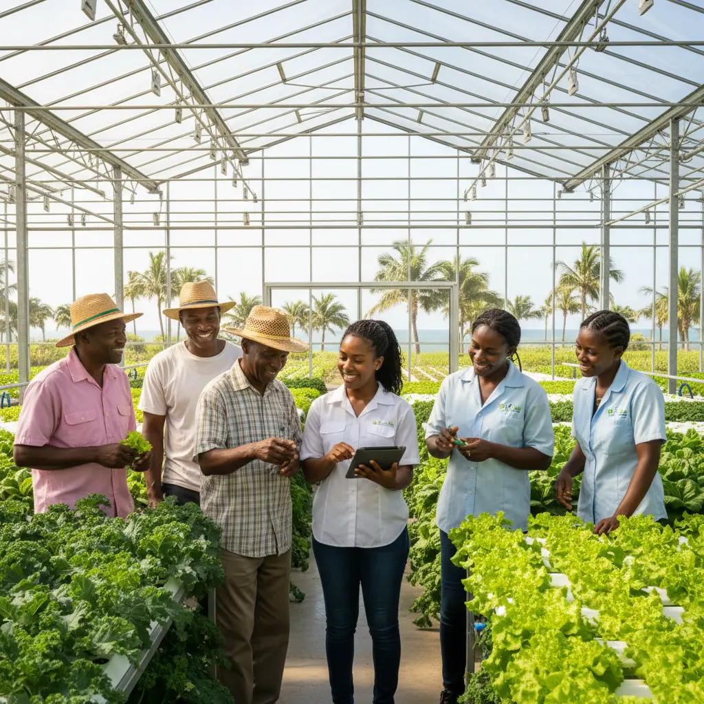 The Coffie Farm's farmer network team